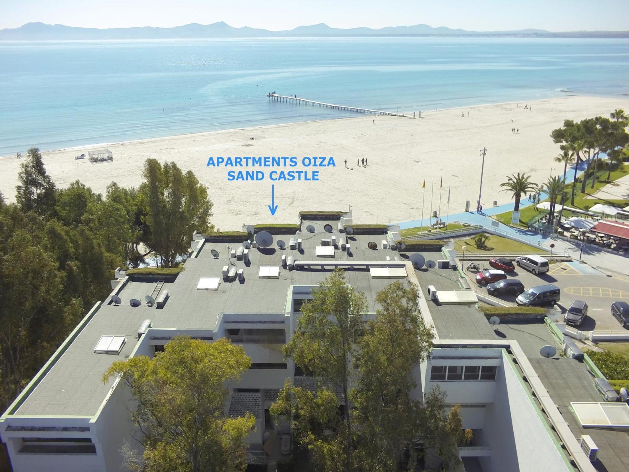 Oiza Castle 24 At Beach, Wifi And Aircon Apartment Alcudia (Mallorca)